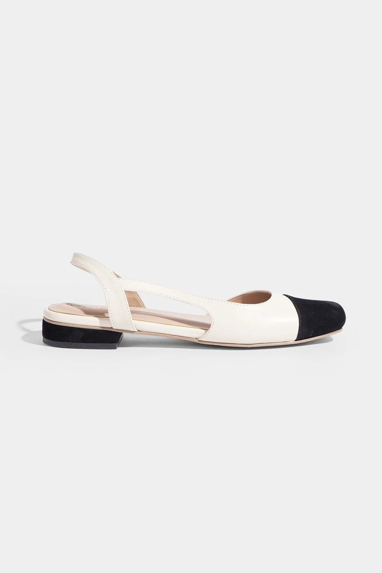 Duo Tone Pointed Toe Easy Soles Sandals