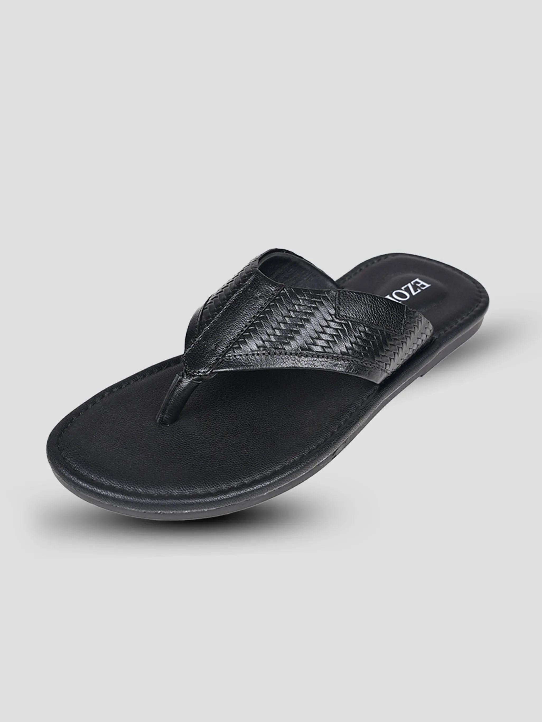 Ezok Men’s Leather Sandals Stylish & Comfortable Summer Sandals