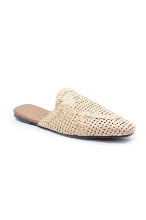FINAL SALE: Chocolat Blu Sari in Tan Raffia