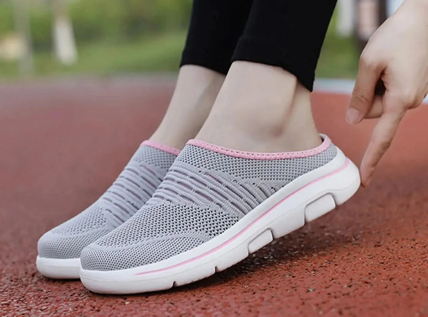 FitVille Women's Summer Knit Sandals V4