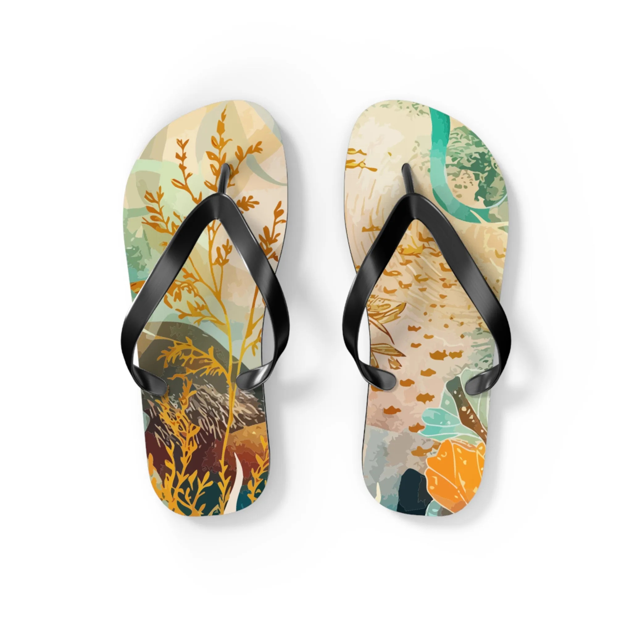 Flip Flops - Marine Mosaic