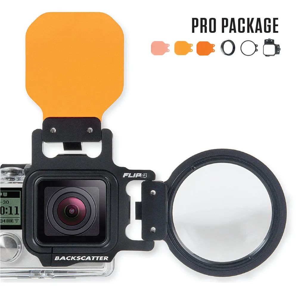 FLIP4 Pro Filter Kit for GoPro Hero 4/3 /3