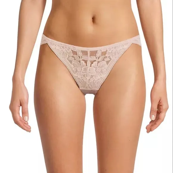 Free People Intimately Sorento Demi Longline Bra Panty Set in Sweet Nothings