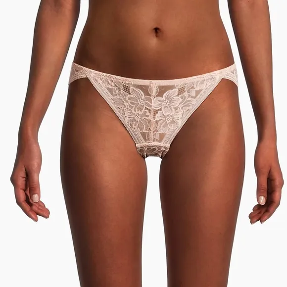 Free People Intimately Sorento Demi Longline Bra Panty Set in Sweet Nothings