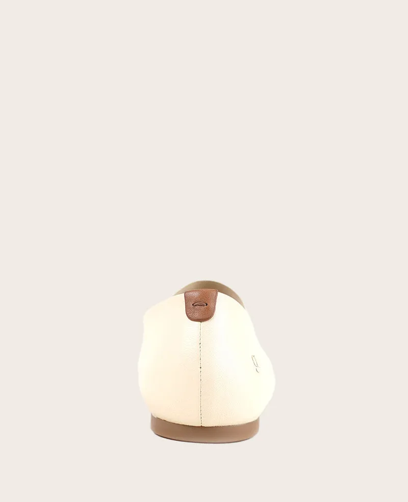 GENTLE SOULS -  Walden Leather Pleated Toe Mary Jane Flat