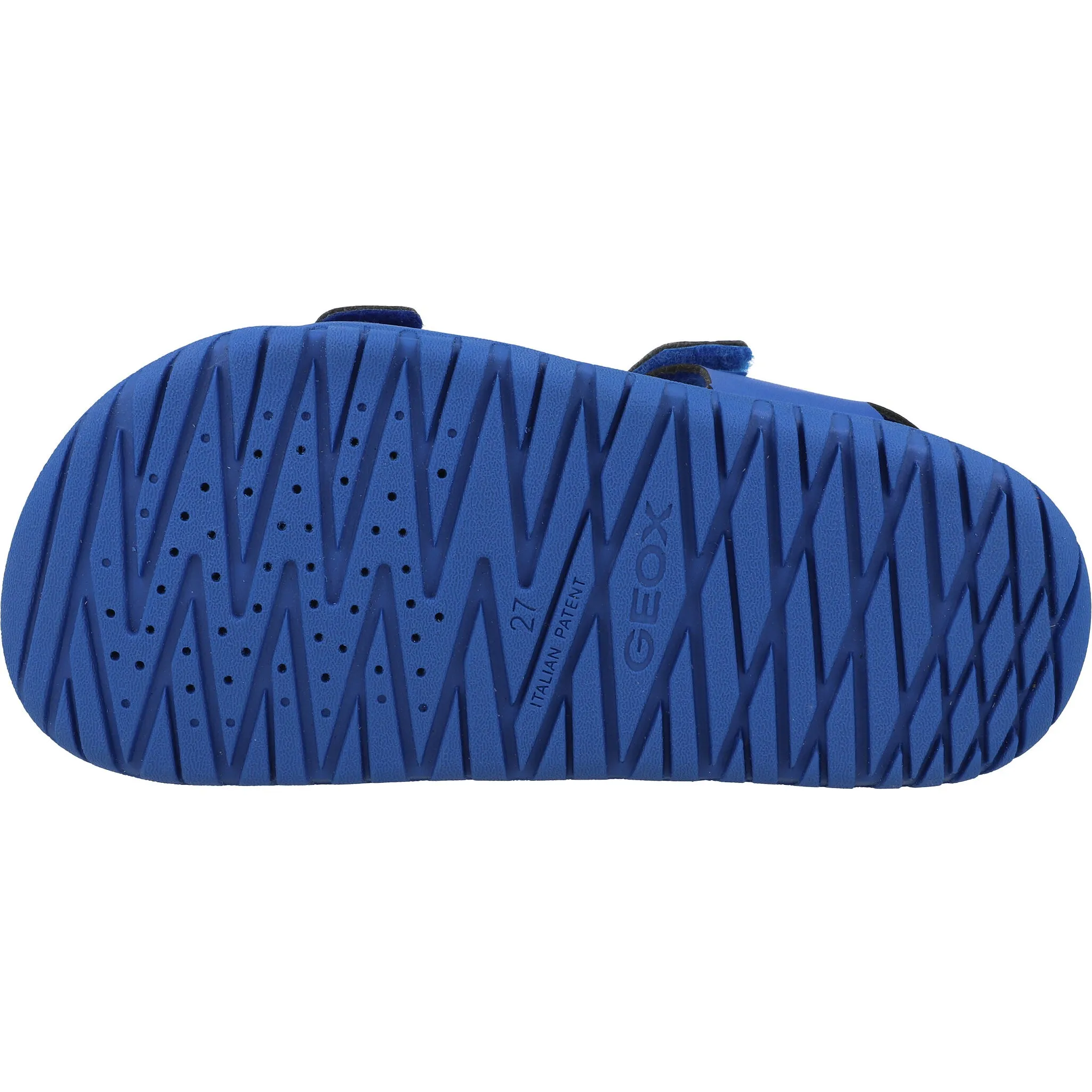 Geox Fusbetto Royal Blue Orange Junior Sandals