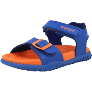 Geox Fusbetto Royal Blue Orange Junior Sandals