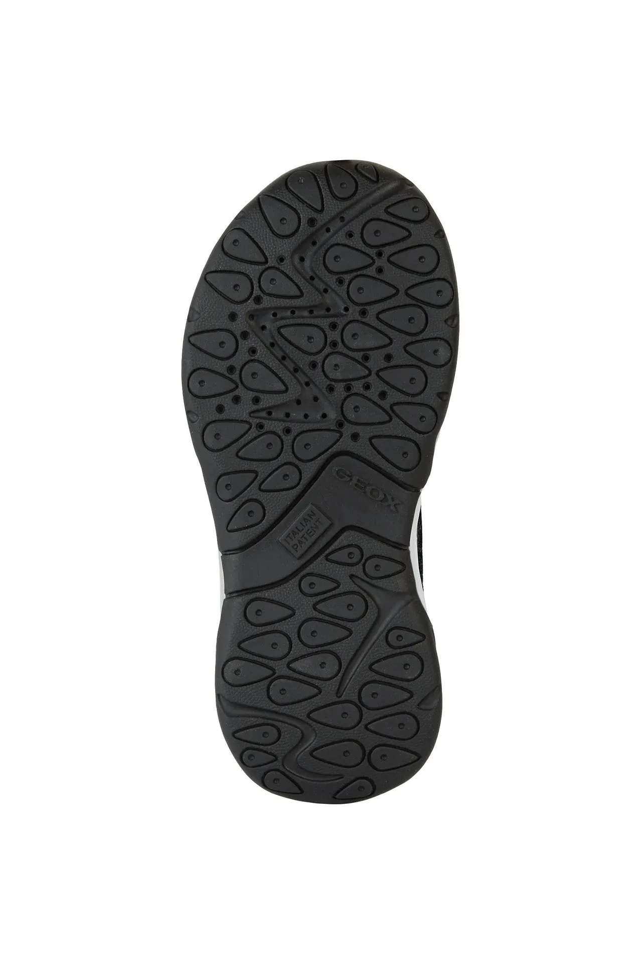 Geox School Shoes | Federico Brogue Lace Up | Black