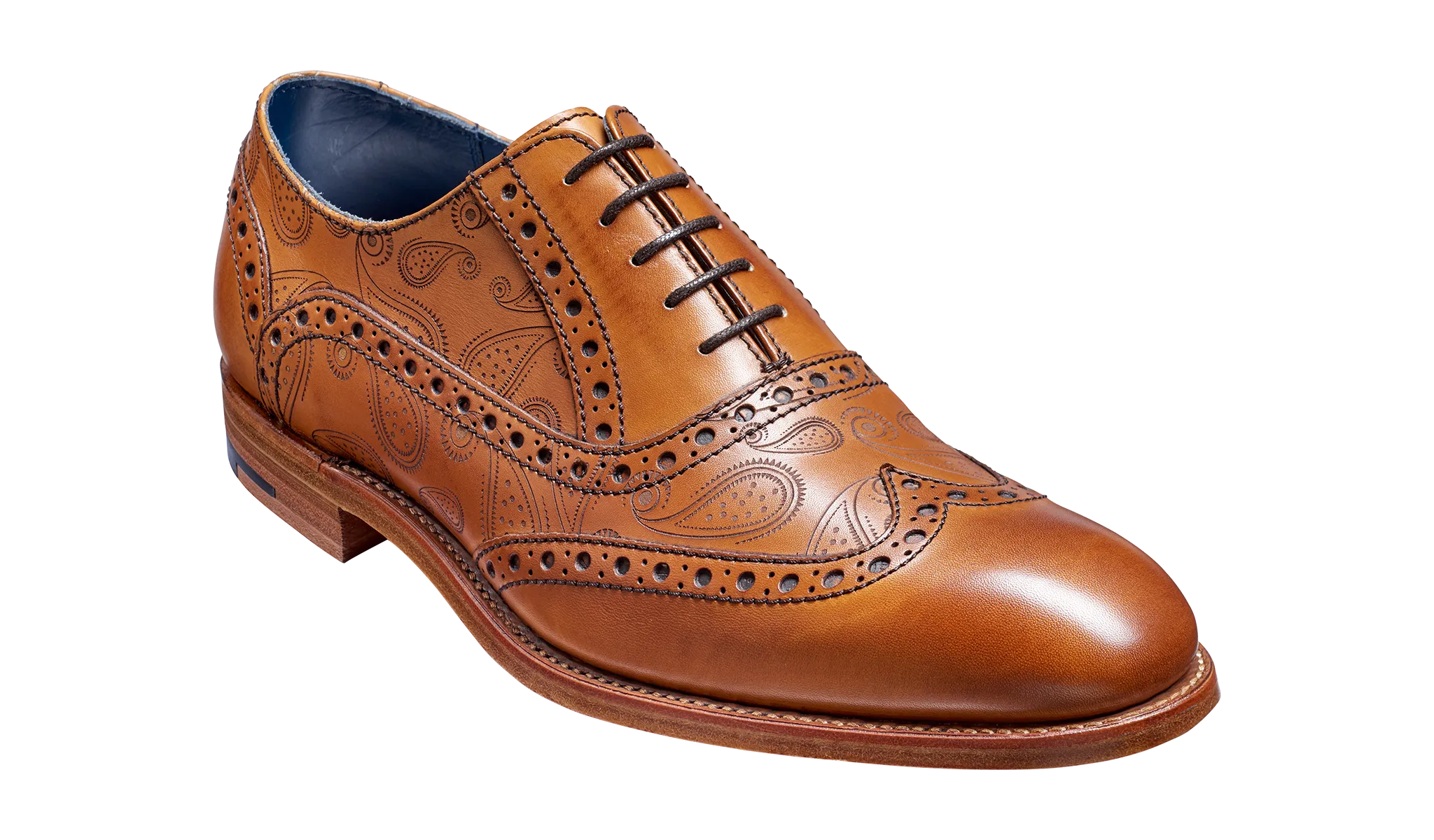 Grant - Cedar Calf / Paisley Laser