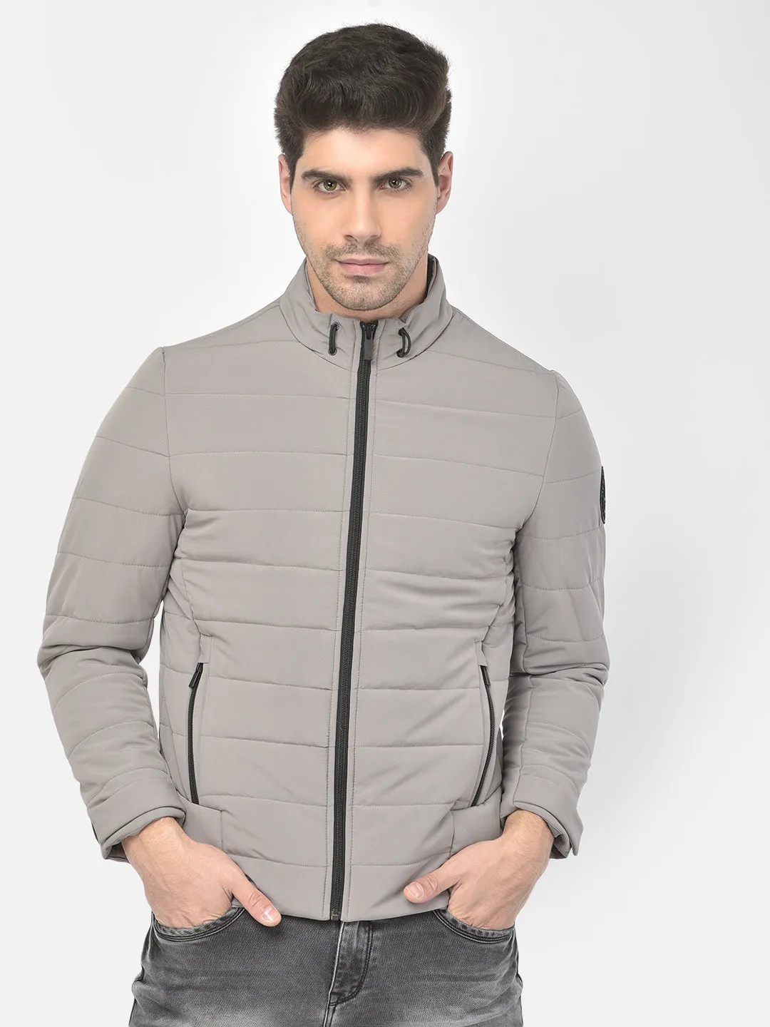Grey Padded Jacket