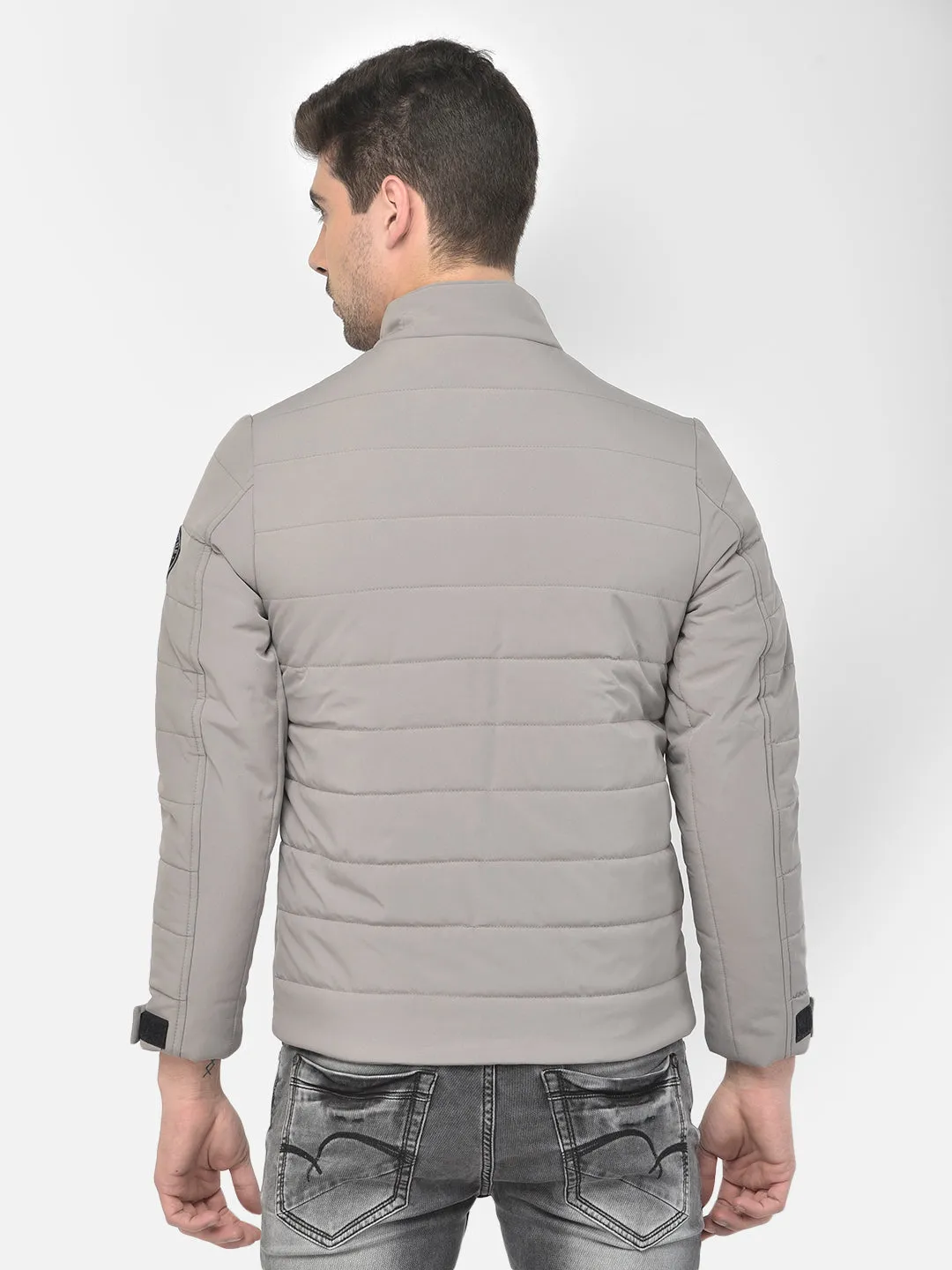 Grey Padded Jacket