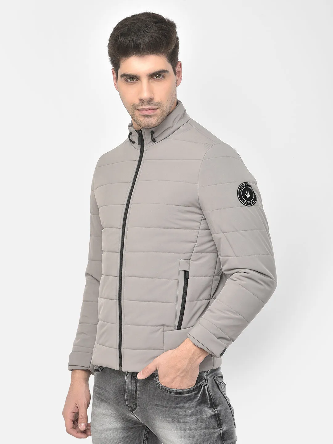 Grey Padded Jacket