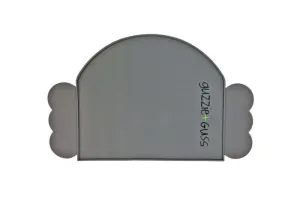 guzzie guss Perch Silicone Placemat-Grey