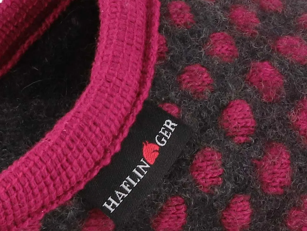 HAFLINGER Women Felt Slippers 'Flair Fun', fuchsia