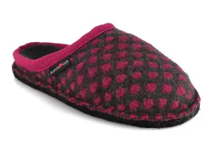 HAFLINGER Women Felt Slippers 'Flair Fun', fuchsia
