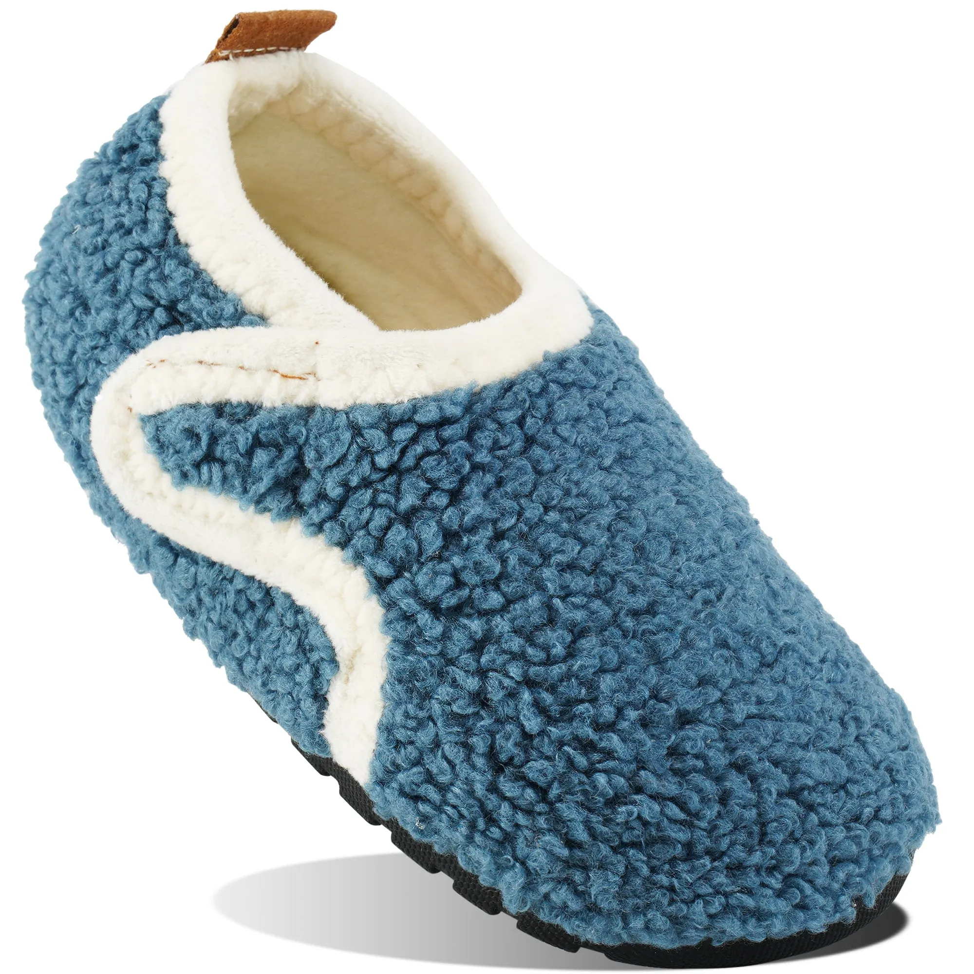 HARENC Toddler Slippers Boys Girls House Shoes Slip on Baby Sock Shoes