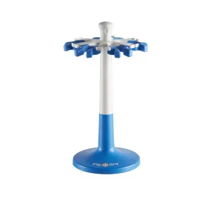 Heathrow Scientific 120026 Flip & Grip Pipette Holder, Blue