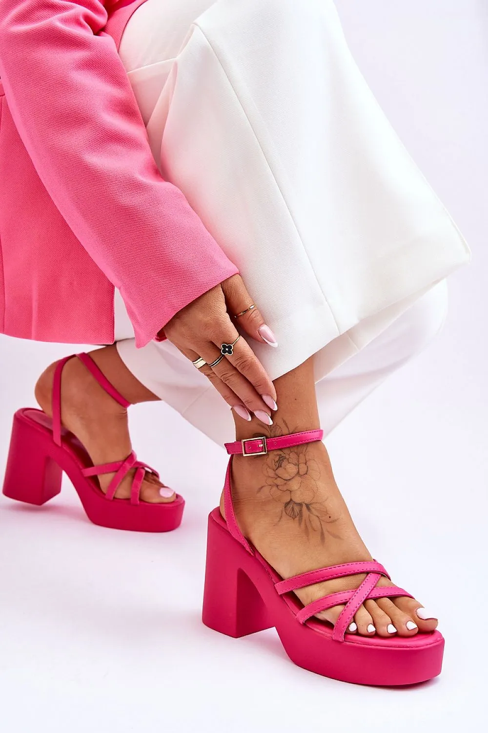 Heel sandals