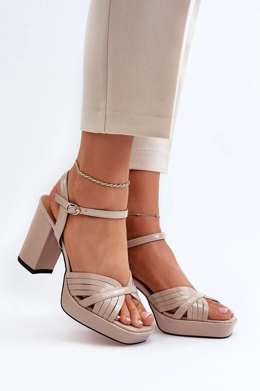 Heel sandals