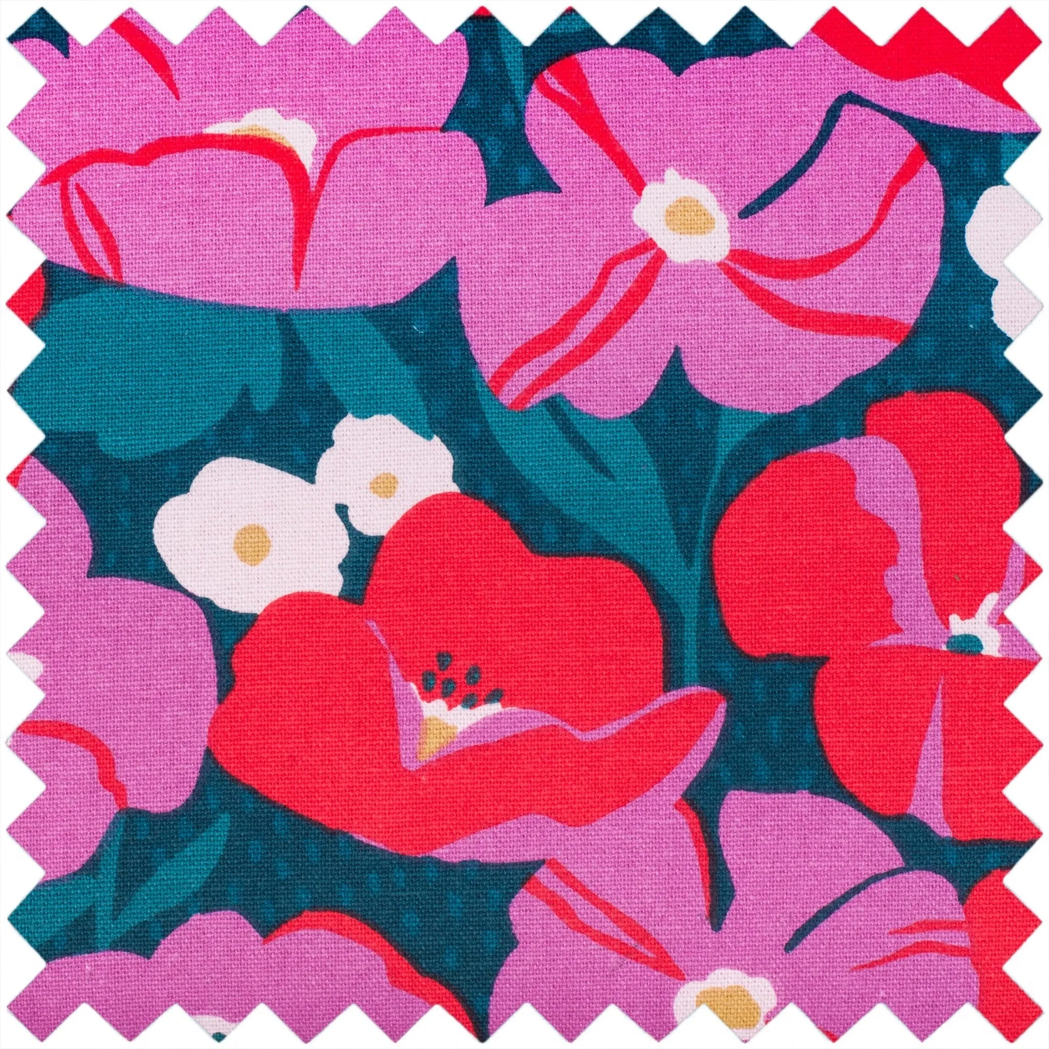 Hobby Gift | Sewing Machine Bag | Matt PVC Modern Floral