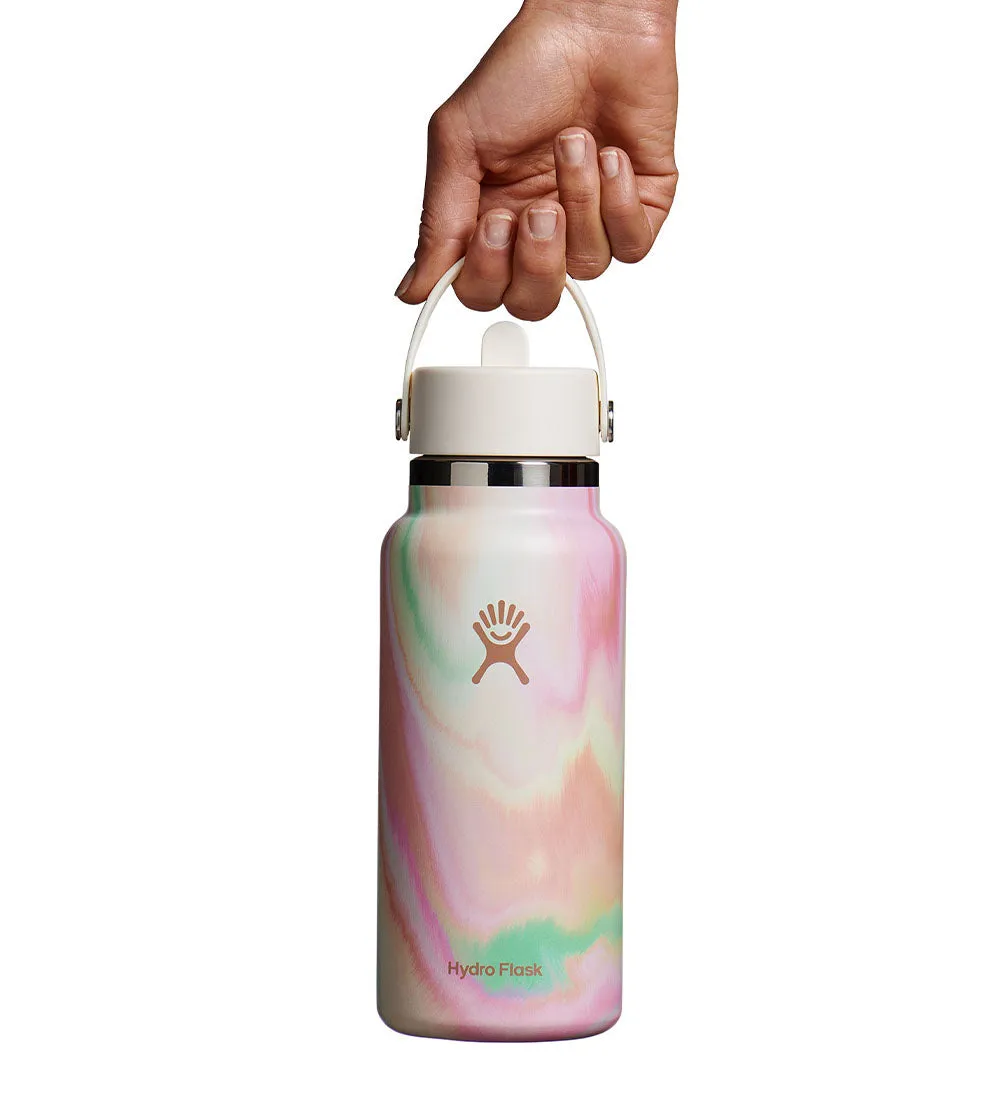 Hydro Flask 32 Oz Wide Flex Straw Cap Swirl-G Unisex Accessories