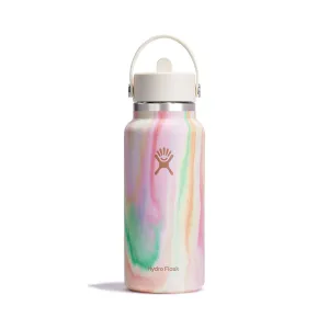 HYDRO FLASK 32 OZ WIDE FLEX STRAW CAP SWIRL-G