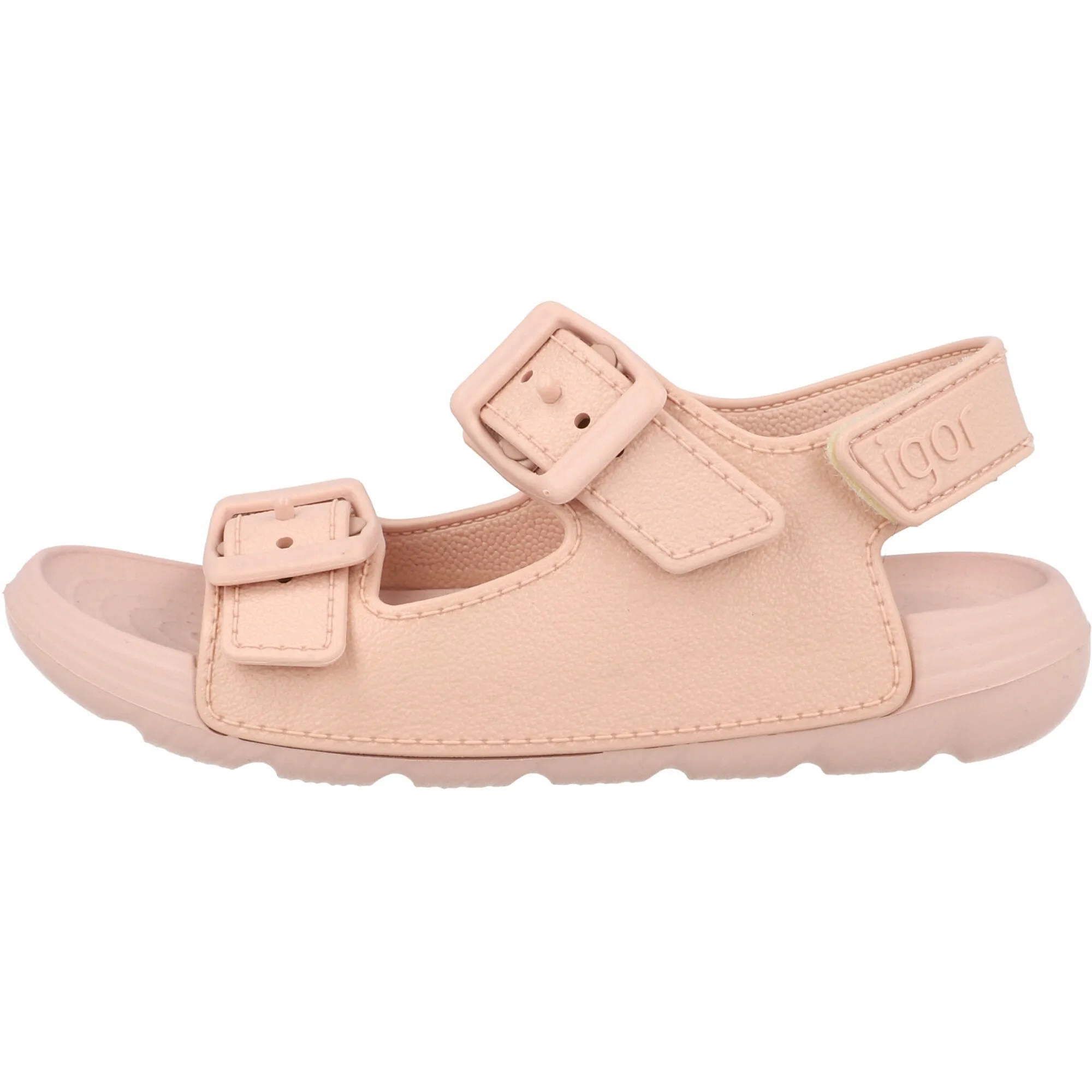 Igor Maui Pink Rubber Sandals with Adjustable Straps