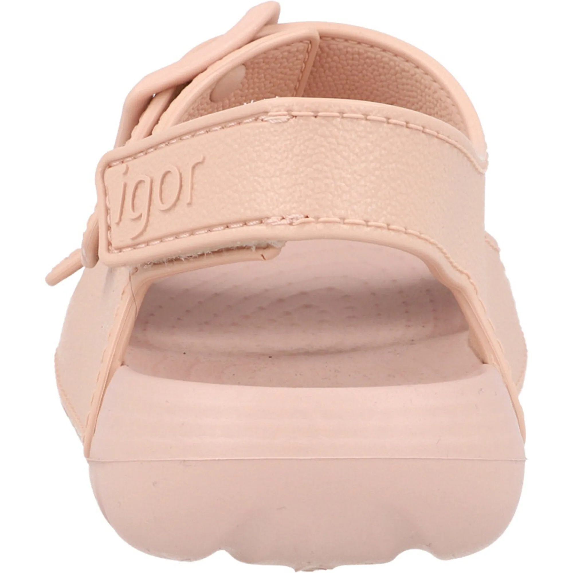 Igor Maui Pink Rubber Sandals with Adjustable Straps