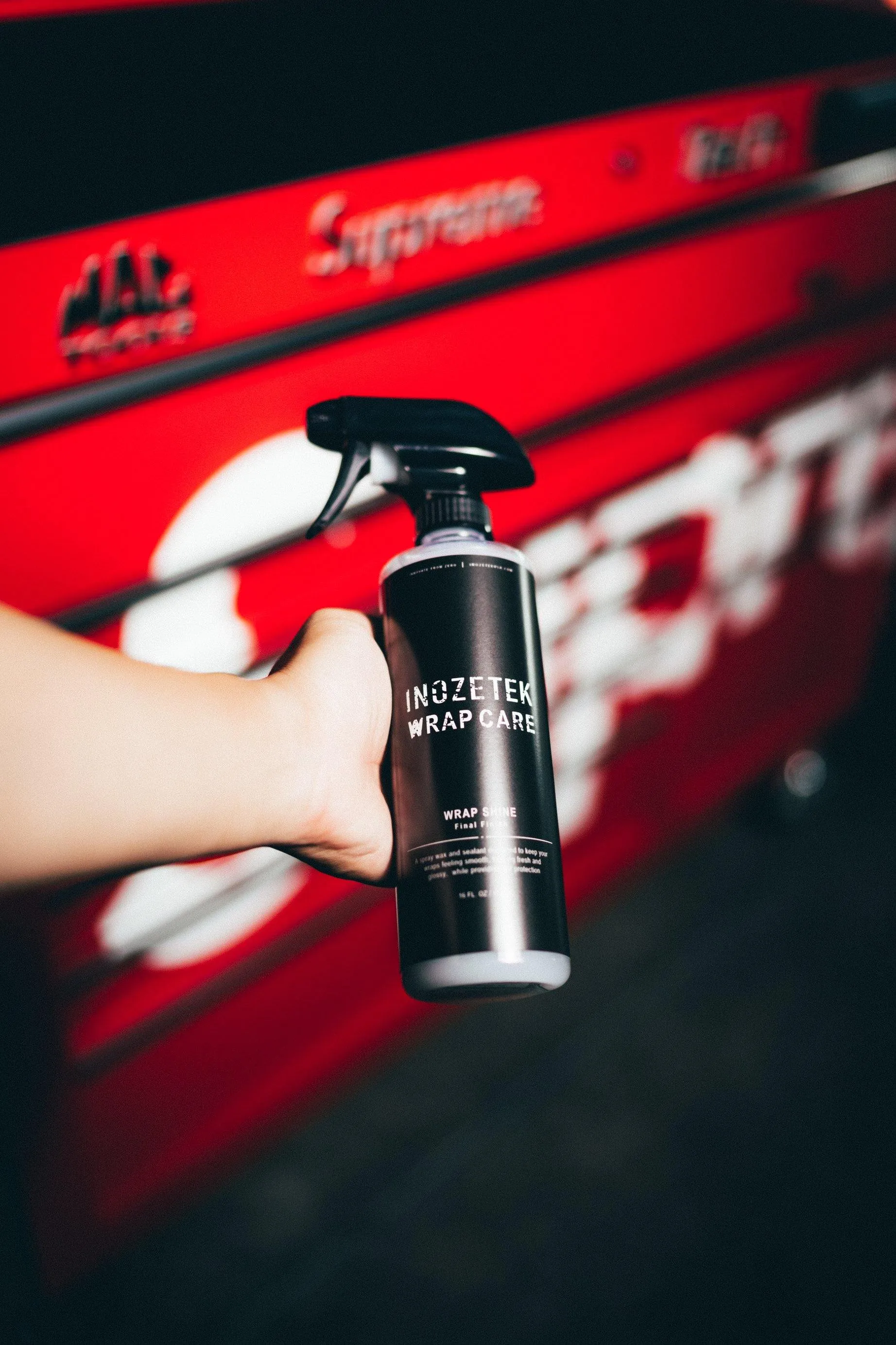 INOZETEK WRAP SHINE (SPRAY WAX AND SEALANT) 16 FL.OZ / 473 ML