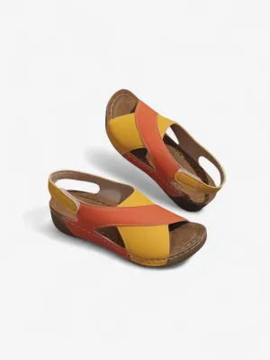 Jada | Women's Summer Open Toe Velcro Sandals