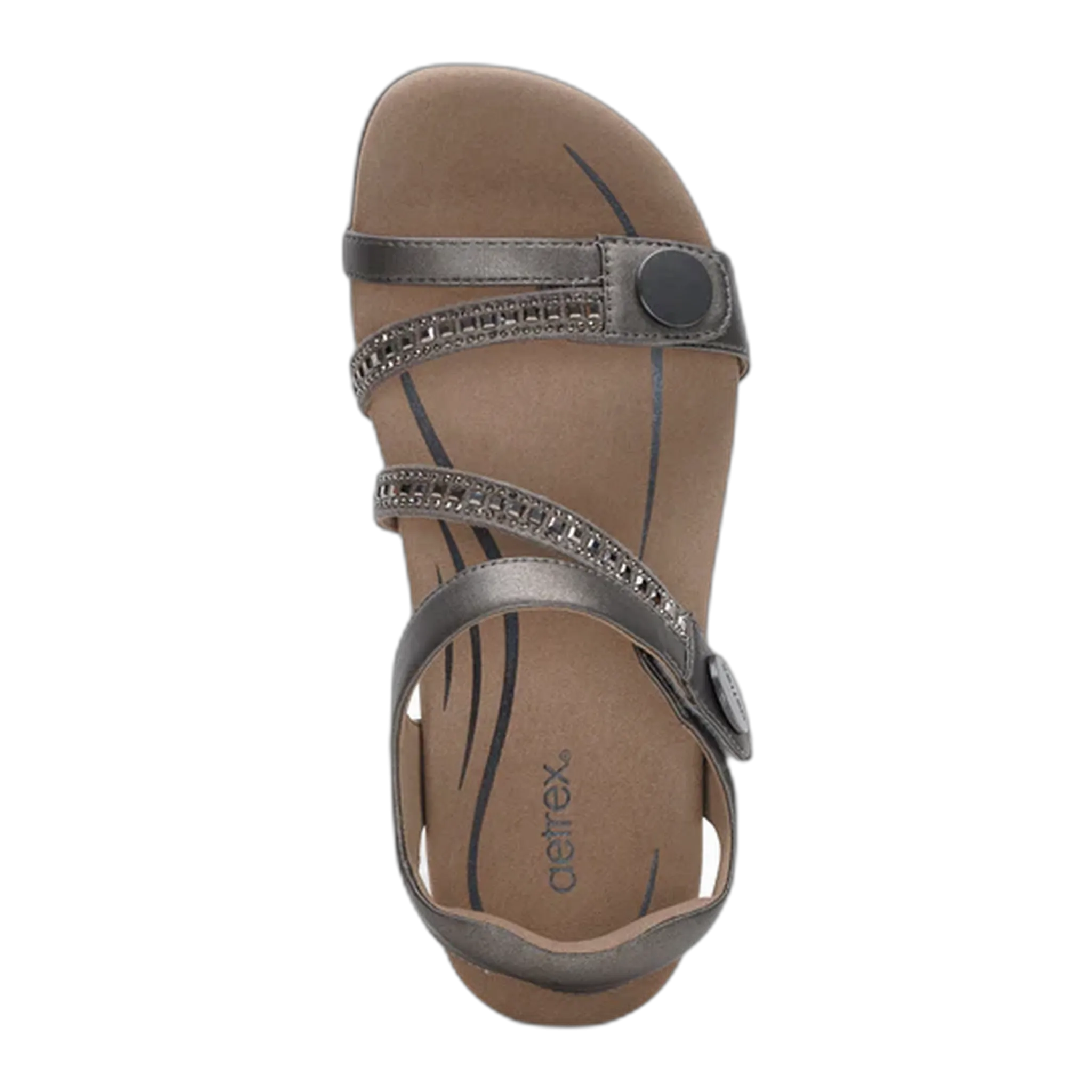 Jess Adjustable Quarter Strap Sandal