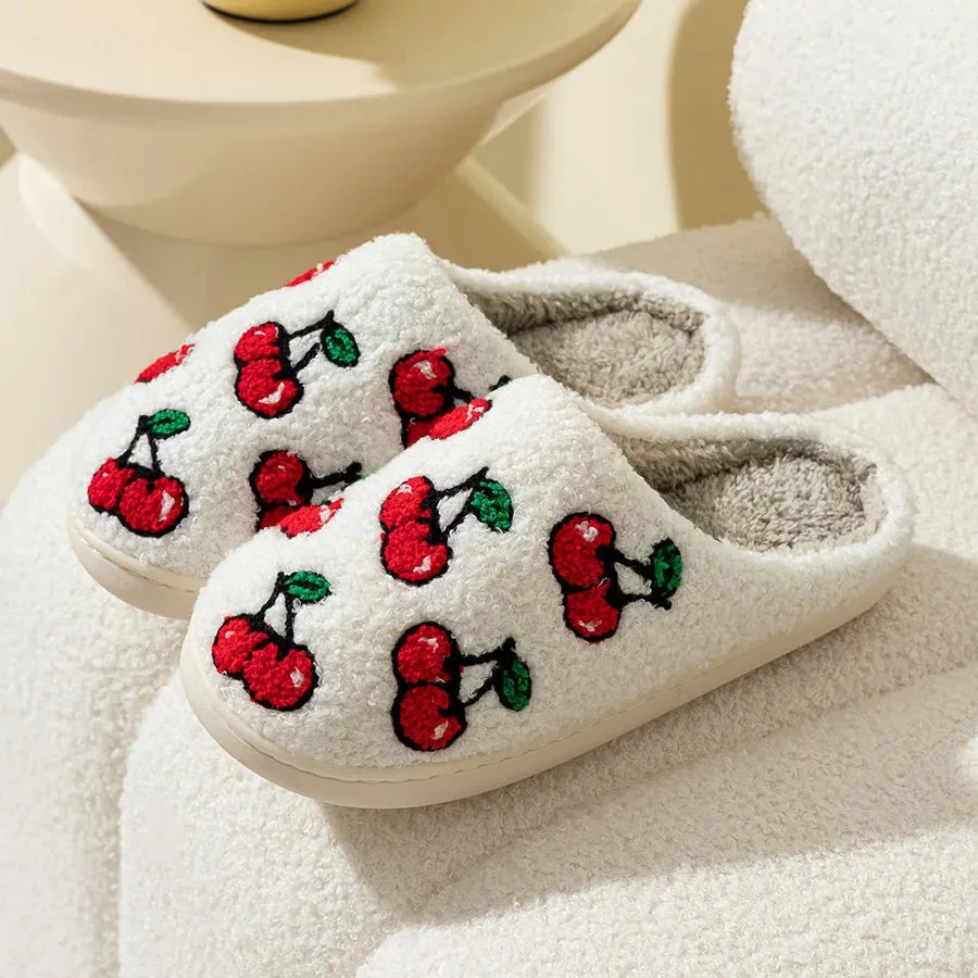 Kawaii Lemon Slice Indoor Slippers 🍋✨ - Cozy & Cute Winter Footwear for Women 🌟🥿