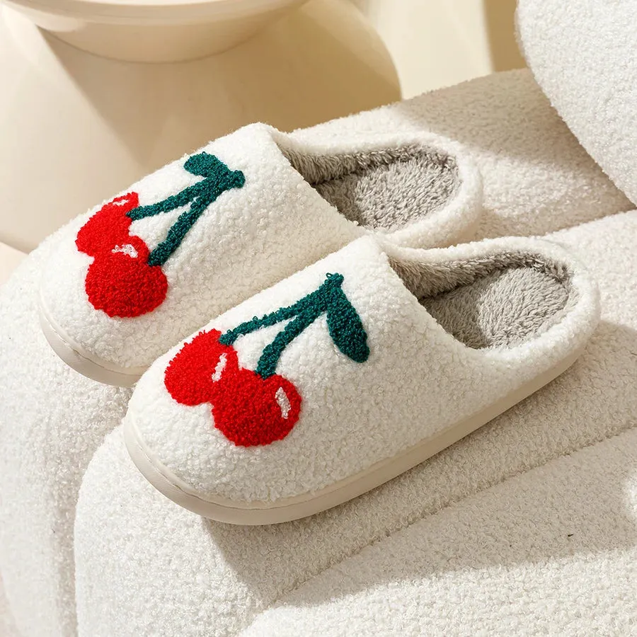 Kawaii Lemon Slice Indoor Slippers 🍋✨ - Cozy & Cute Winter Footwear for Women 🌟🥿