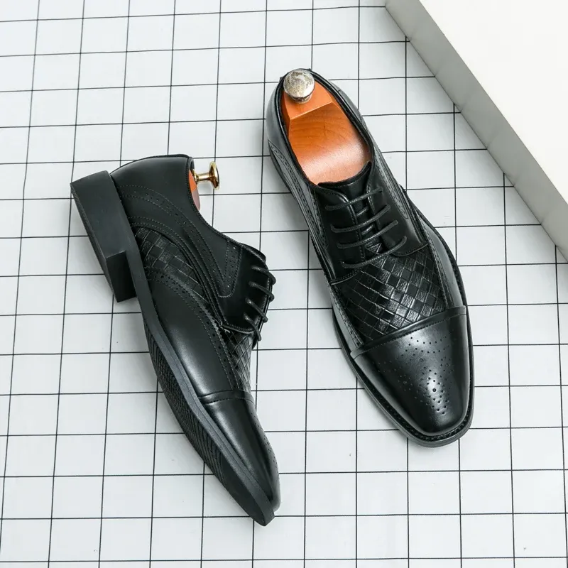 Kensington Leather Brogue Dress Shoes