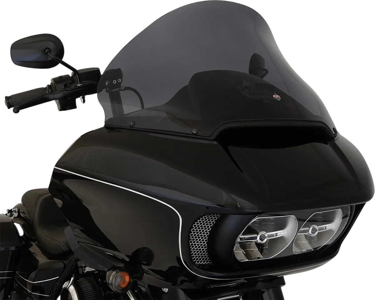 Klock Werks KW05-01-0315 15in. Pro-Touring Flare Windshield - Dark Smoke