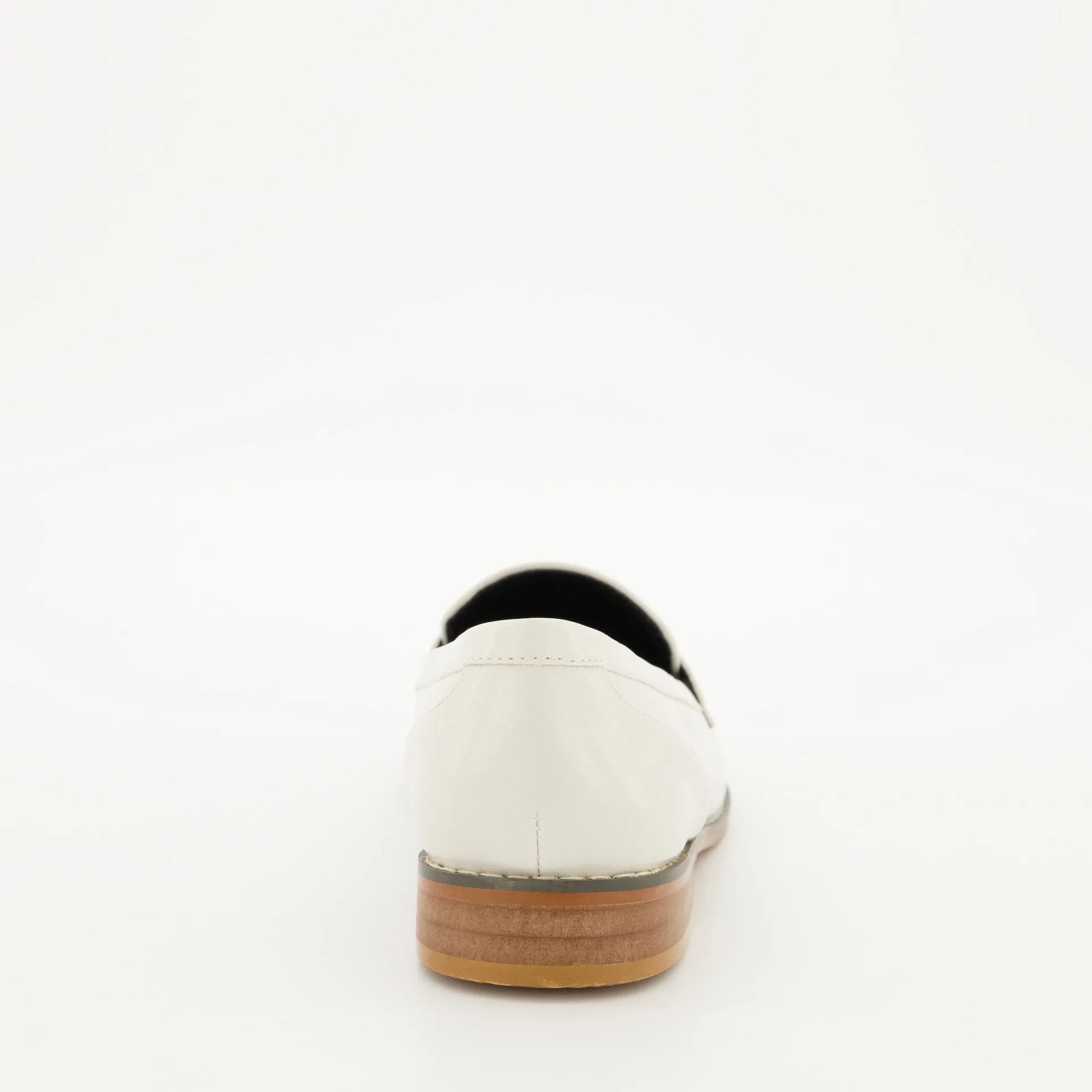 Ladies Penny Loafer - Bone