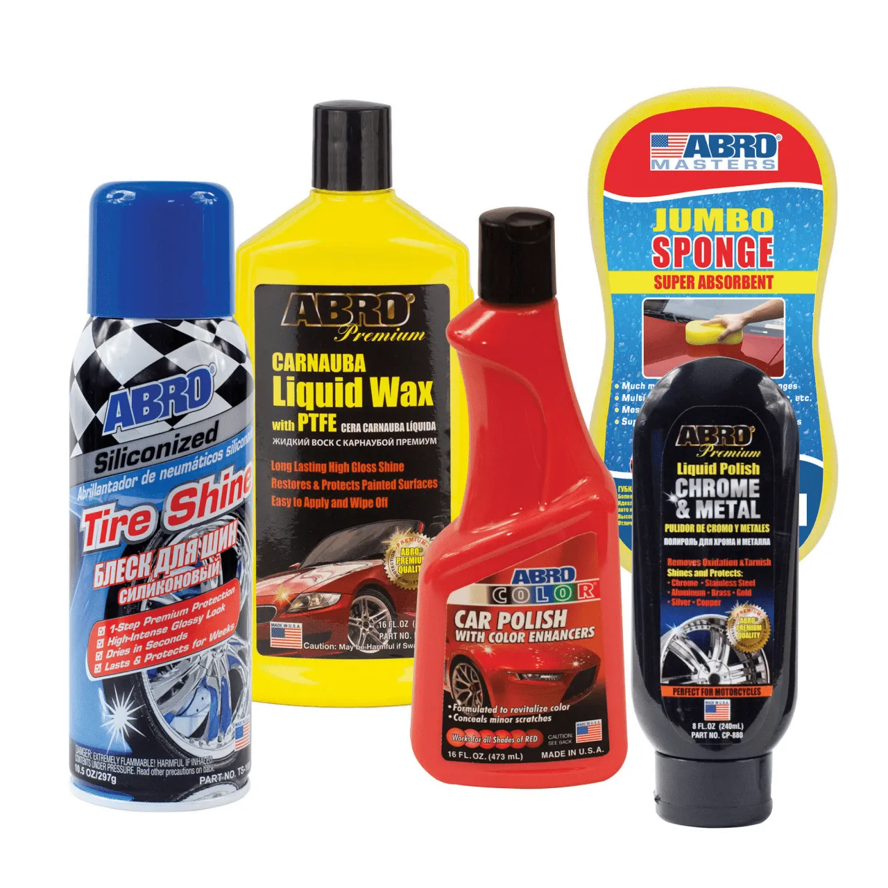 Leather & Vinyl Cream Conditioner, 472mls, ABRO LC536, Quality Made in the U.S.A