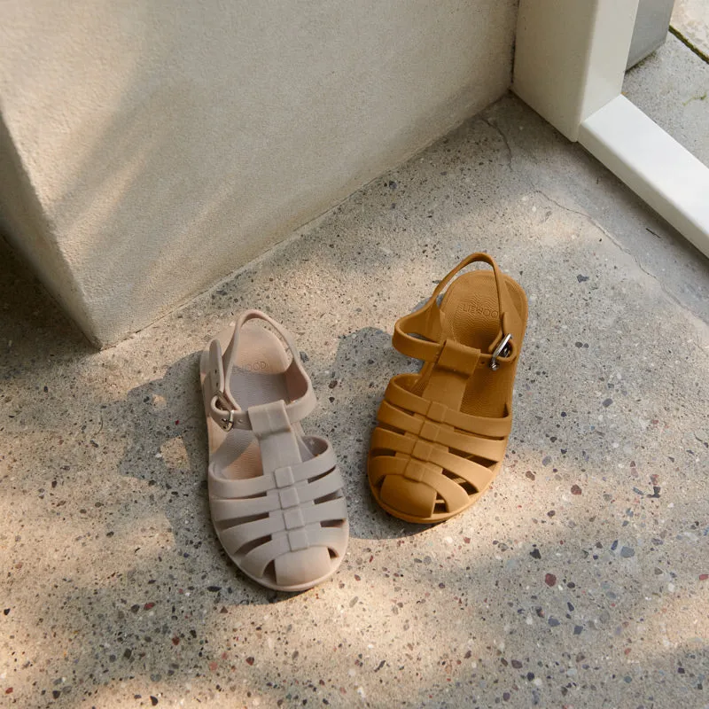 Liewood  'Bre' mustard sandals