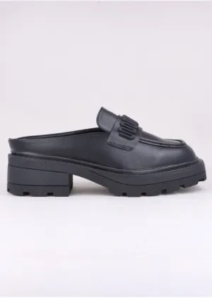 Loafers Destalonado Punta Cuadrada
