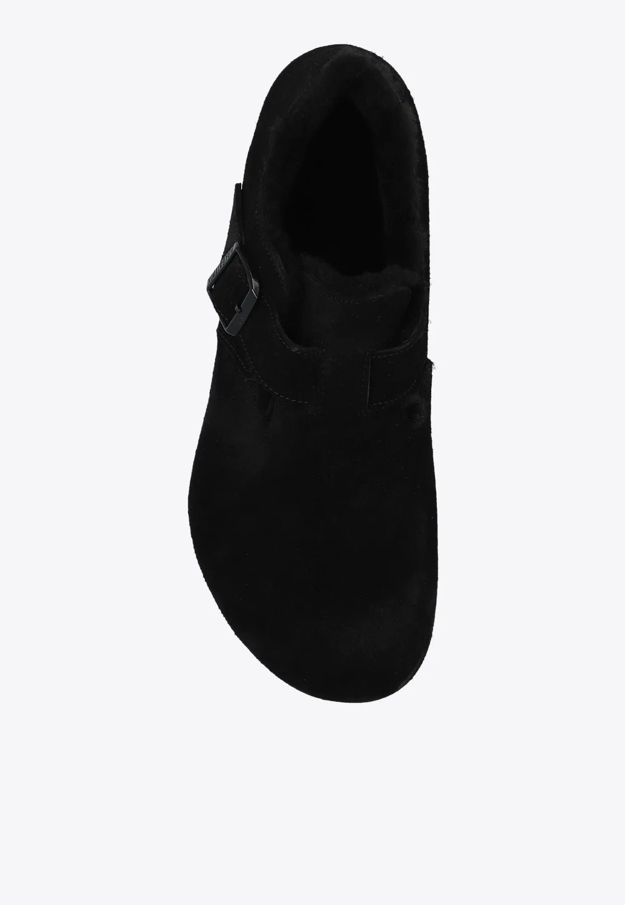 London Suede Buckled Loafers