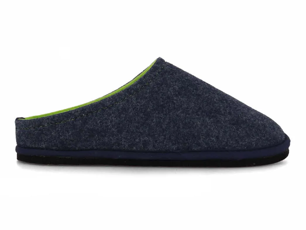 LÖWENWEISS Men Women Slippers 'Easy Bicolor', blue green