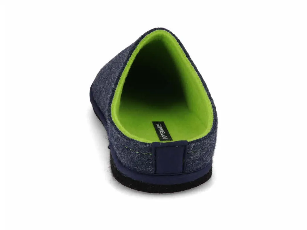 LÖWENWEISS Men Women Slippers 'Easy Bicolor', blue green