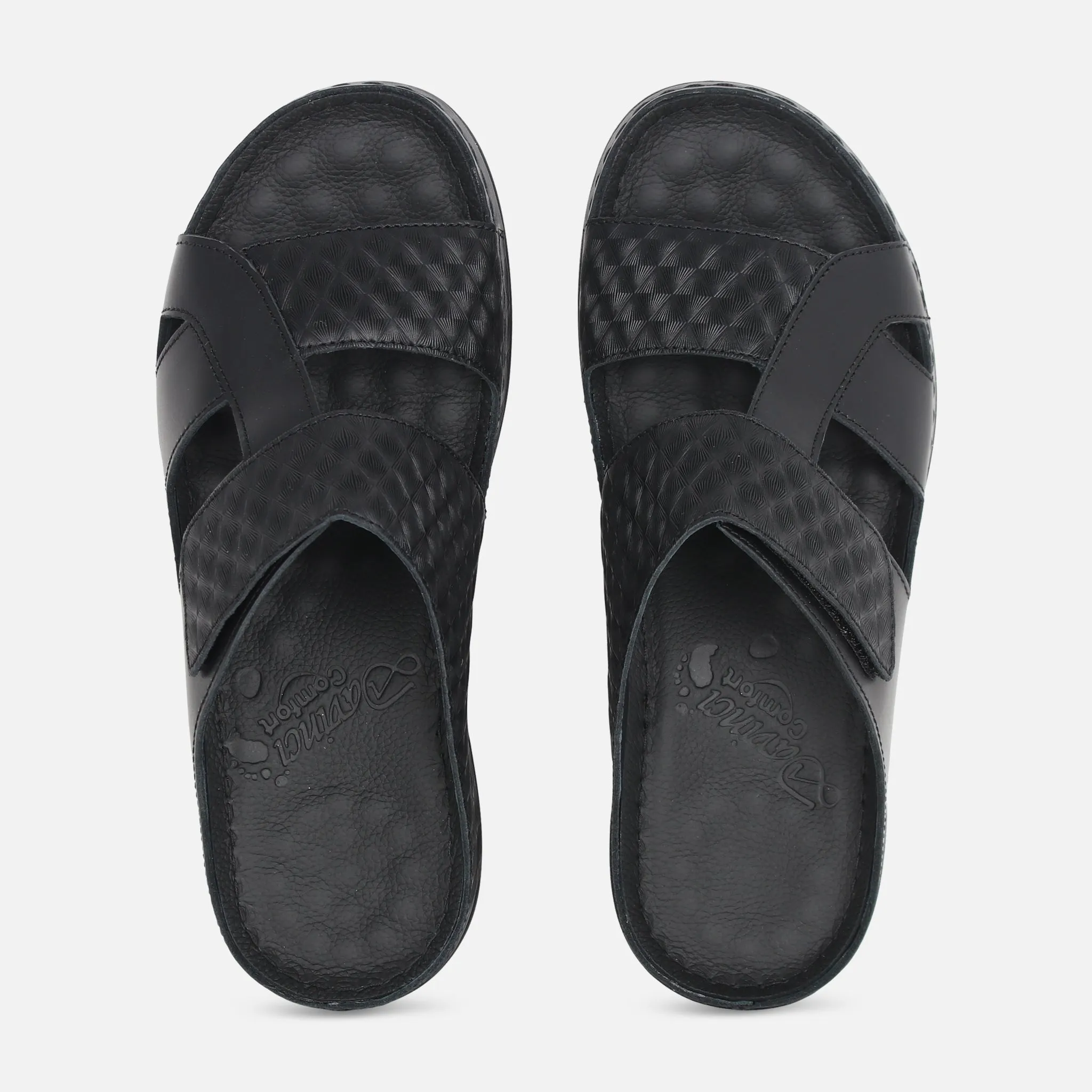 MEN ARABIC VELCRO SLIPPERS