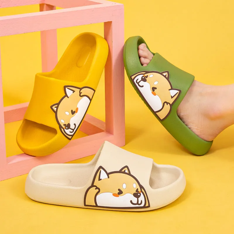 Men's And Women's Couple Parent-child Home Cute Slippers