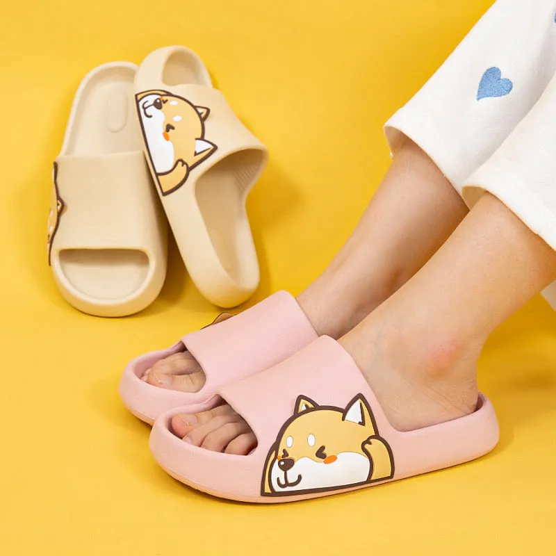 Men's And Women's Couple Parent-child Home Cute Slippers