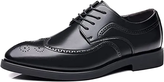 Men's Classic Wingtip Brogue Derby