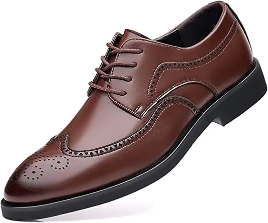 Men's Classic Wingtip Brogue Derby