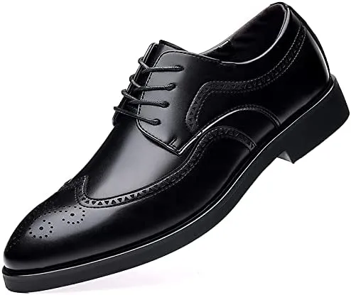 Men's Classic Wingtip Brogue Derby