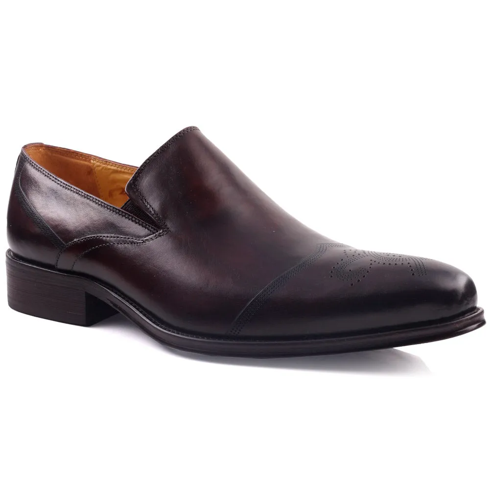 Mens ‘Derek’ Leather Slipon Shoes
