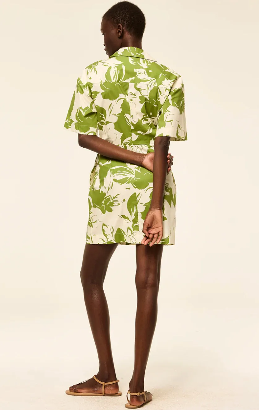 Mi9208 Green Goddess Poplin Dress